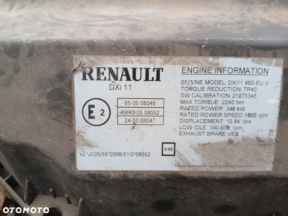 SILNIK RENAULT PREMIUM DXI 11 460KM - 2