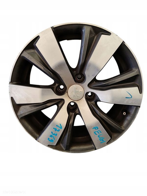 4X FELGI ALUMINIOWE PEUGEOT 2008 I 16'' 6,5J ET20 4X108 9678398177 - 4