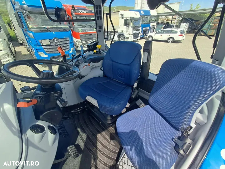 New Holland t6.160 ec s5 smart cu incarcator frontal 735la cupa robust m2.2/1.56s furca paleti 1600 - 20