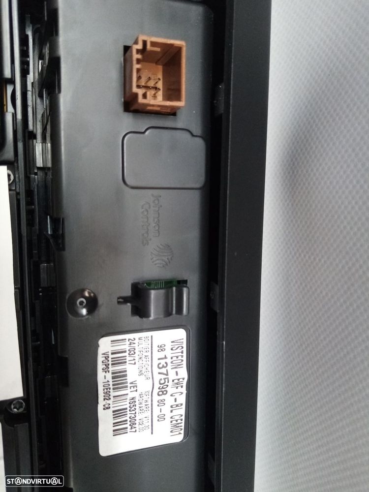 Display / ecrã de informações CITROËN C3 III (SX) - 2