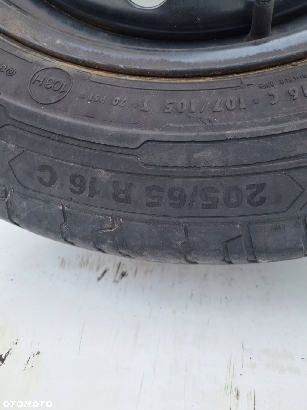 Mercedes Vito KOŁO ZAPASOWE Zapas felga 205/65 R16C 5x112 ET52 A4474010101 - 5