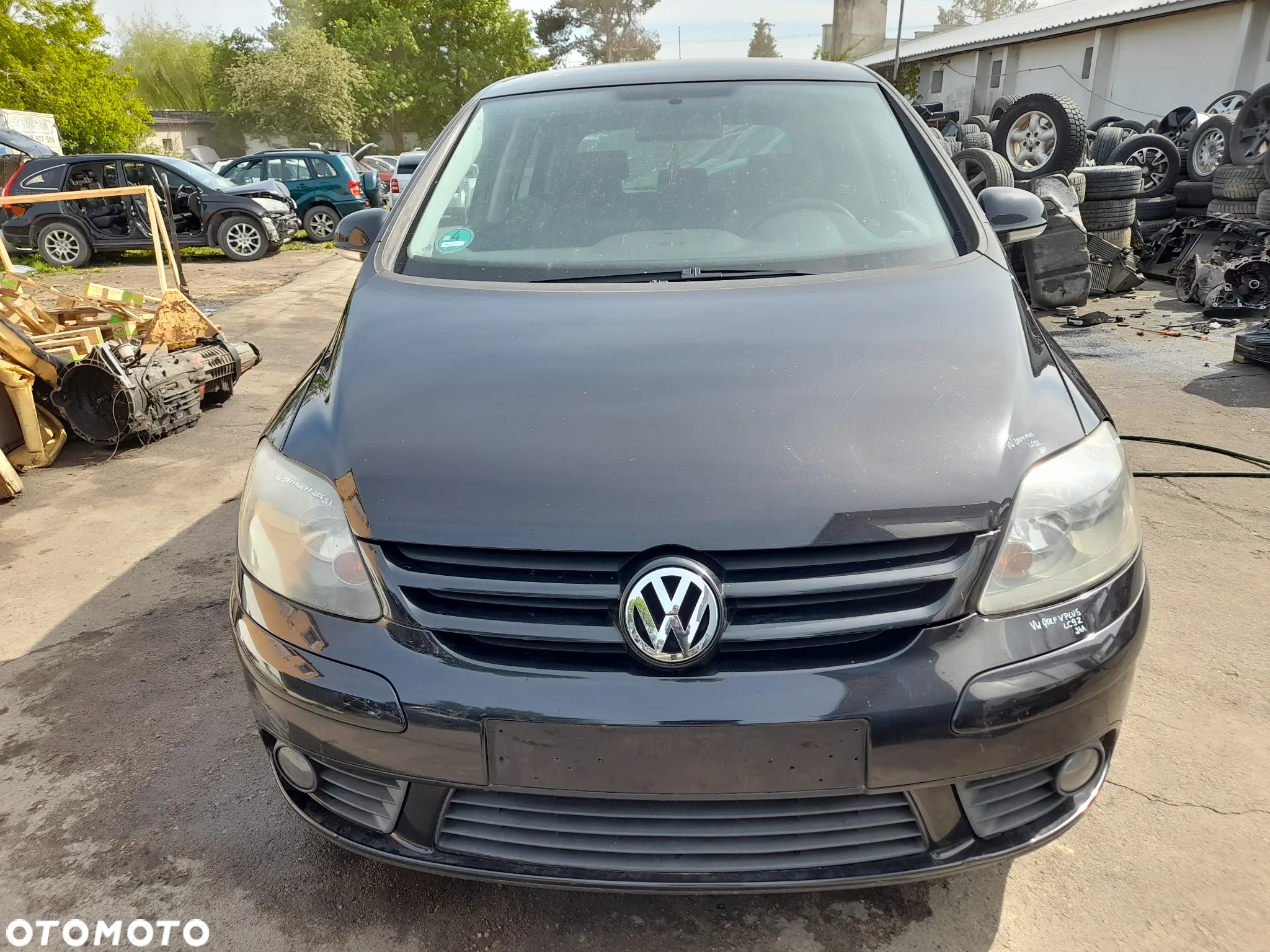 VW GOLF V PLUS DRZWI PRAWY PRZÓD PRAWE PRZEDNIE LC9Z - 20