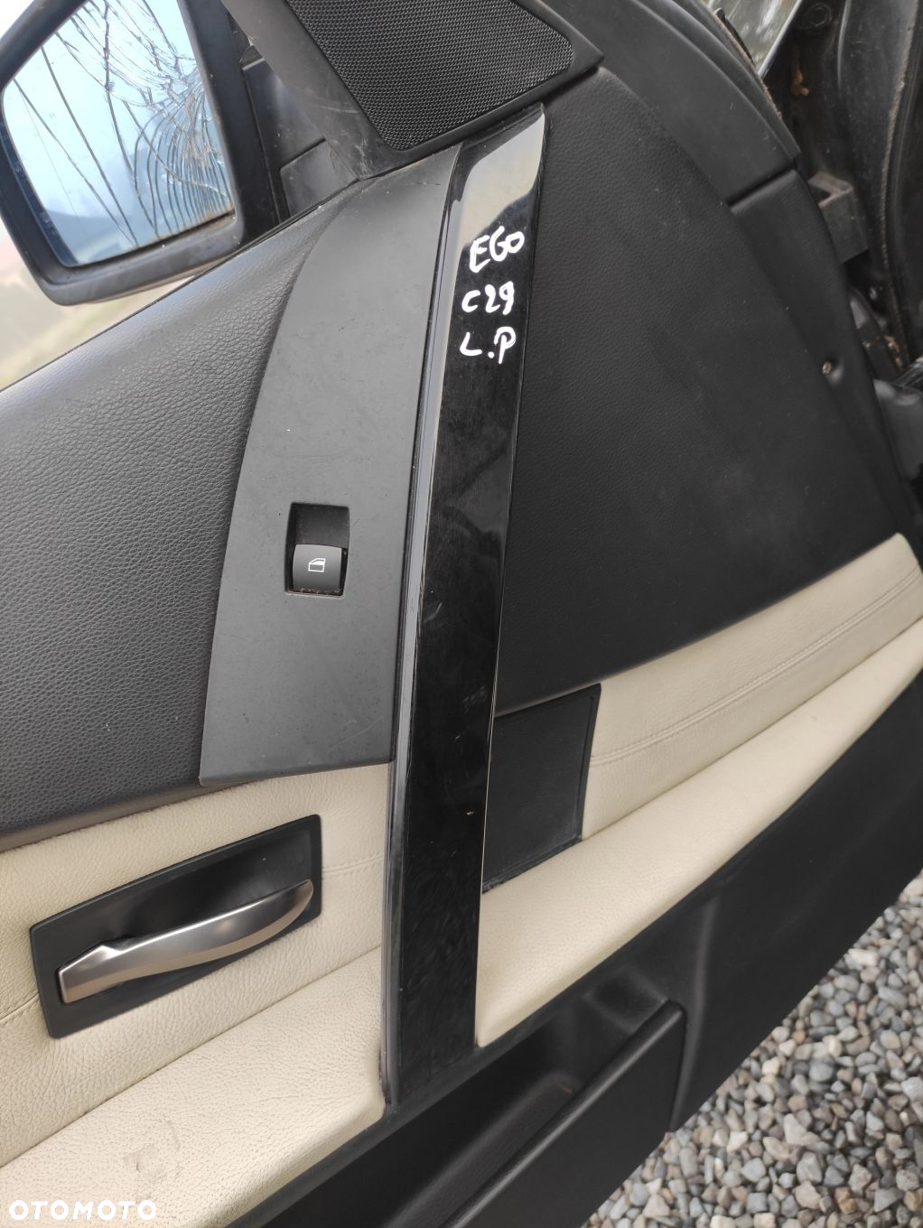 BOCZEK DRZWI LEWY PRZÓD PRZEDNI BMW E60 E61 PRZEDLIFT - 4