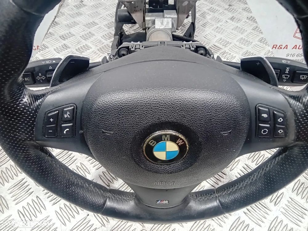 Volante BMW Série Original3 E92 E93 Com Patilhas Pack M Original - 5