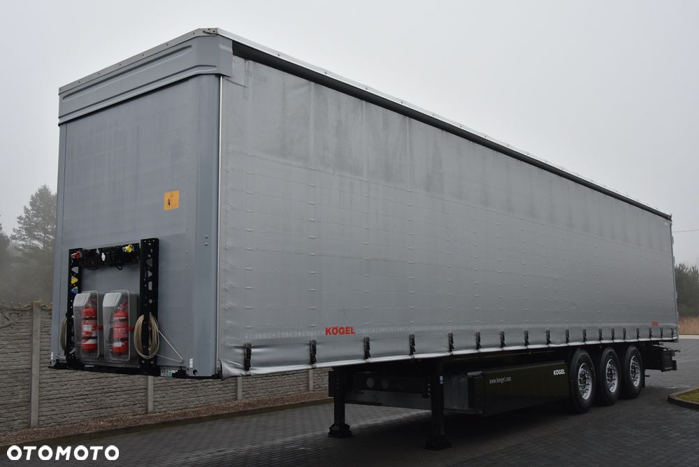 Kögel STANDARD 2023r. / NOWE OPONY! / OŚ PODNOSZONA / OSIE SAF / FIRANA / PALECIARA / JAK NOWA  !!! - 1