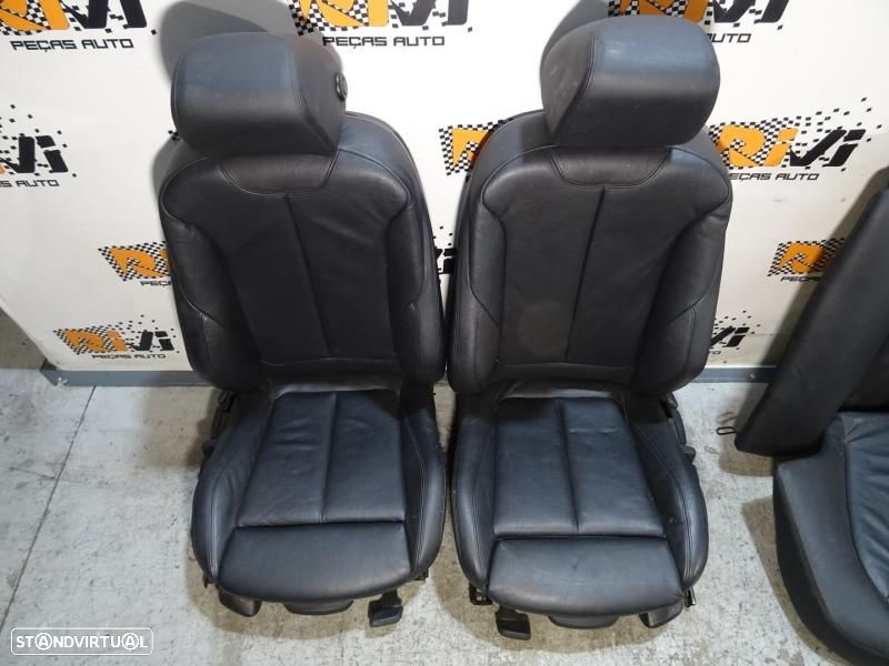 Bancos BMW Serie 3 F30 Pack M em Pele com Quartelas - 2