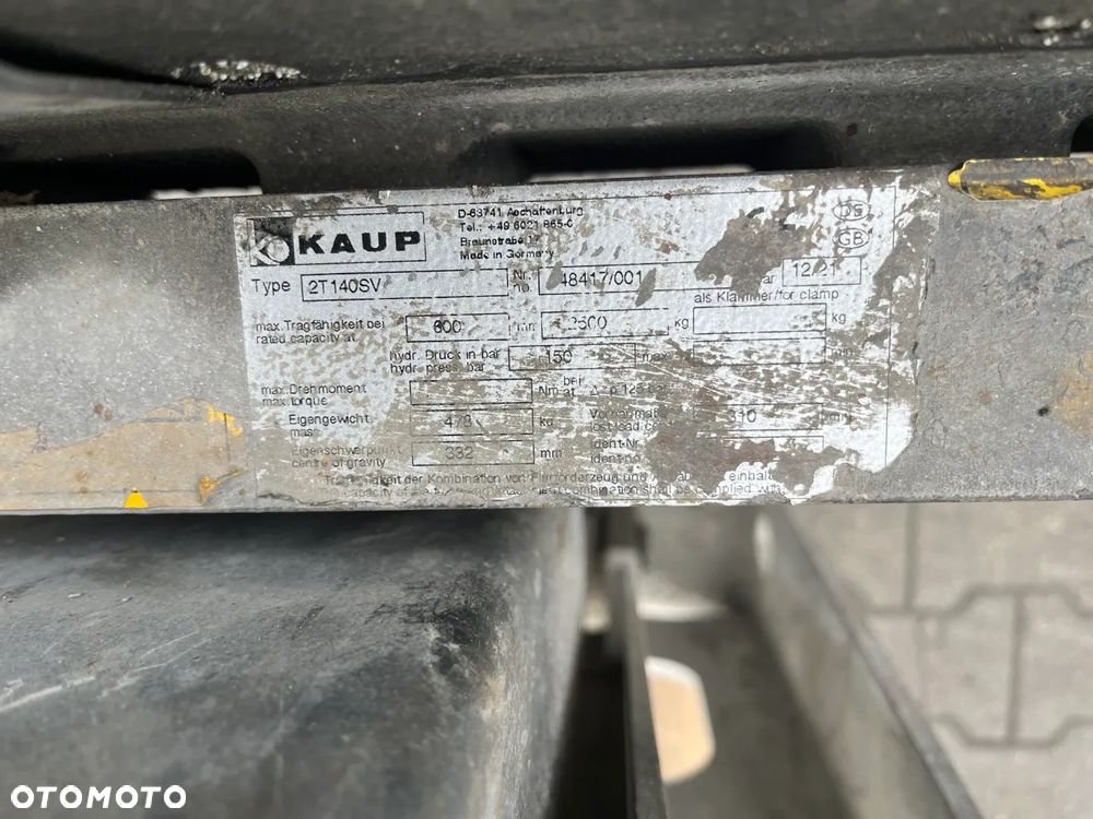 Reach forks / pantograf Kaup 2T140SV ID OS1883 - 5