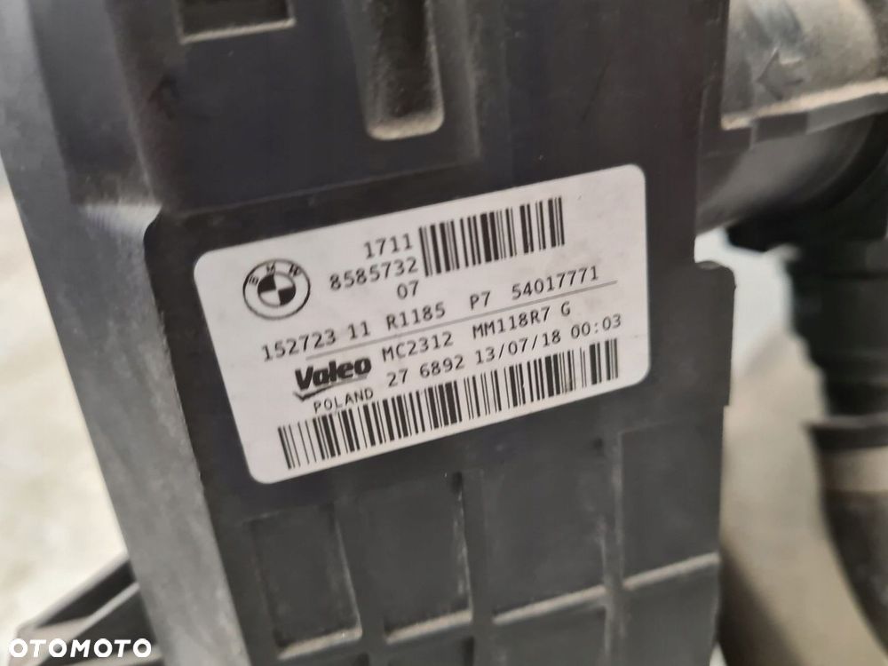 BMW F20 F21 118D CHŁODNICE WENTYLATOR 6804722 8585732 7600530 - 6