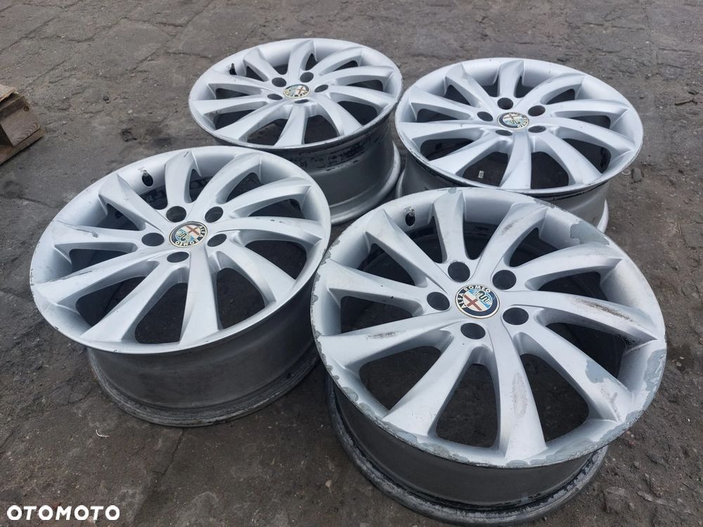 ALFA ROMEO GIULIETTA FELGI ALUFELGI R17 7.5J ET41 5X110 OE 156093270 PROSTE! - 6