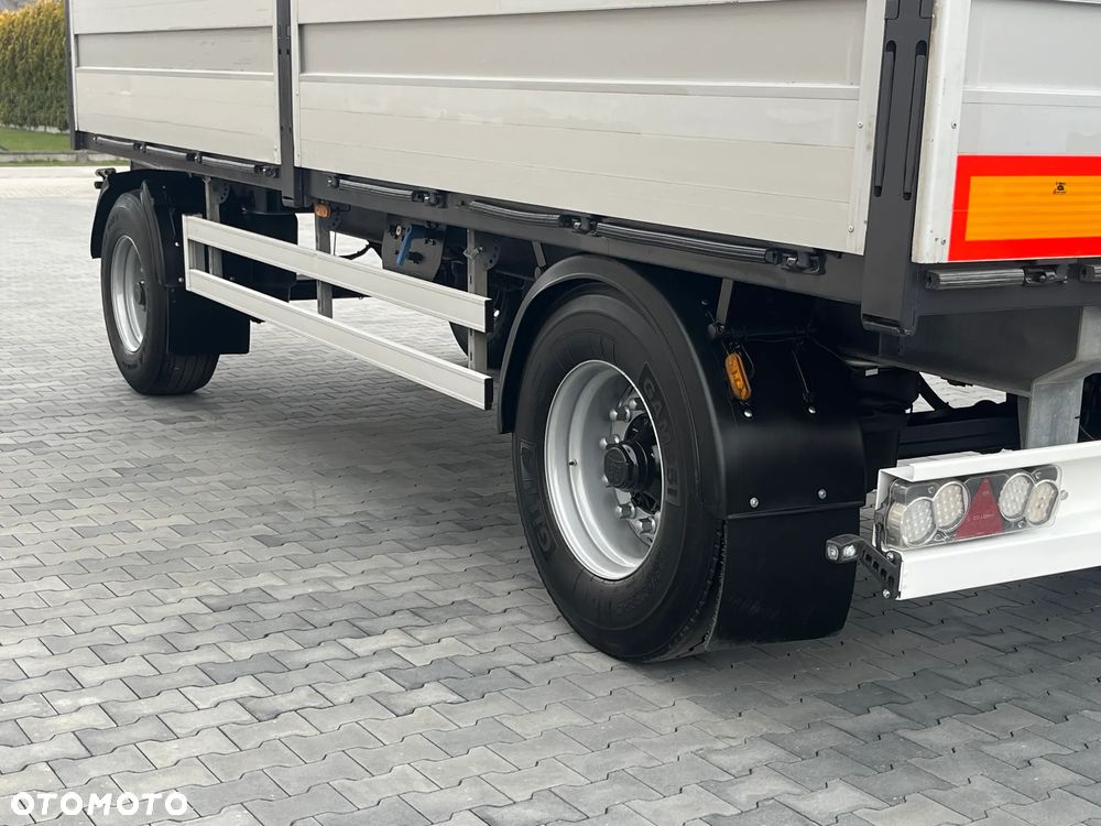 Renault ZESTAW- PREMIUM LANDER 460DXI / 6X4/ HDS HIAB 166 B-3 DUO- 12,5m / NOWE OPONY + PRZYCZEPA GNIOTPOL - 16