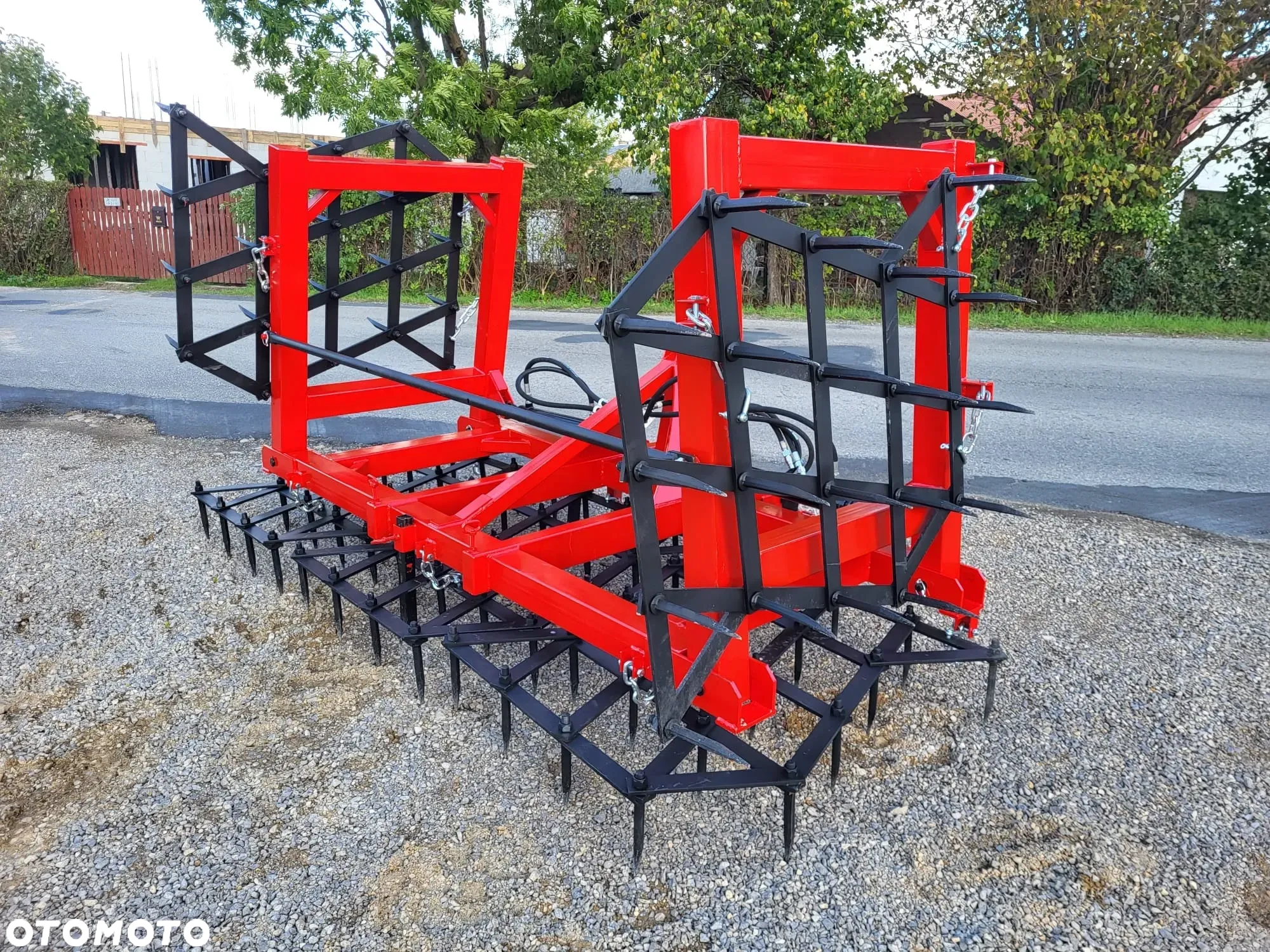 BRONY POLOWE HYDRAULICZNIE składane CIĘŻKIE *5pól *2 siłowniki *20 ząb - 5