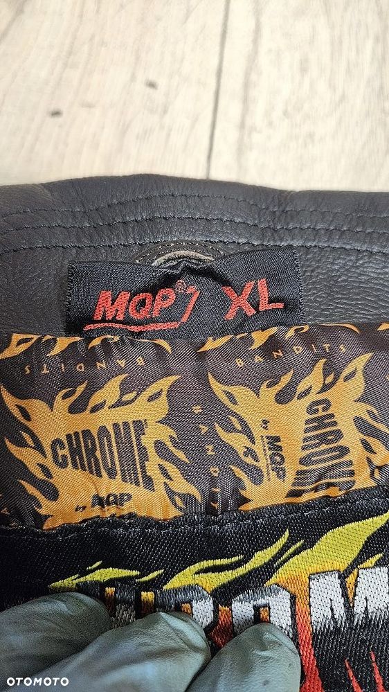 Kurtka motocyklowa skórzana MQP Chrome Bandits rozmiar XL - 15