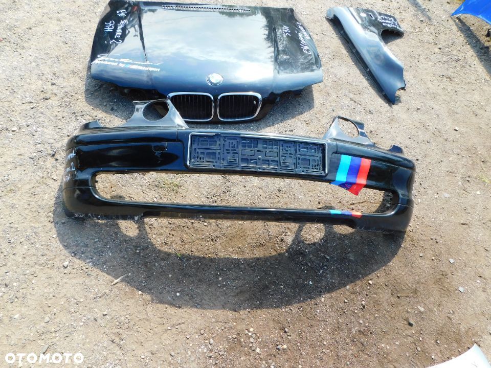 BMW E46  compact zderzak kolor schwarz 2 nr 5474 WYSYŁKA - 1