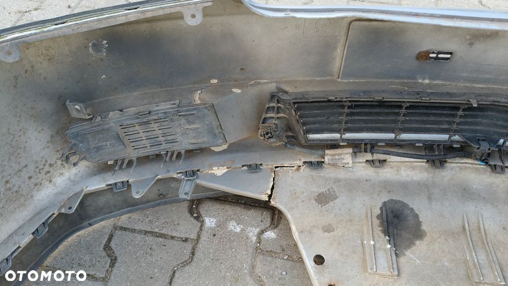 Zderzak przód błotnik prawy Vectra c przed lift srebrny - 12