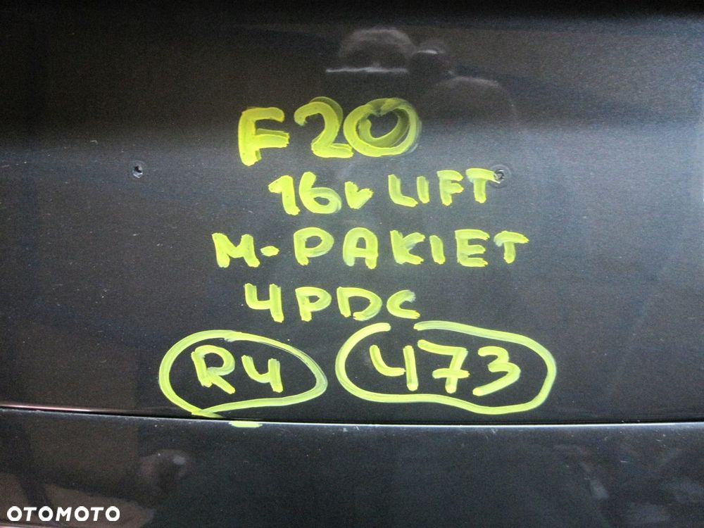 Zderzak BMW 1 F20 4X PDC M PAKIET LIFT TYŁ TYLNY - 10