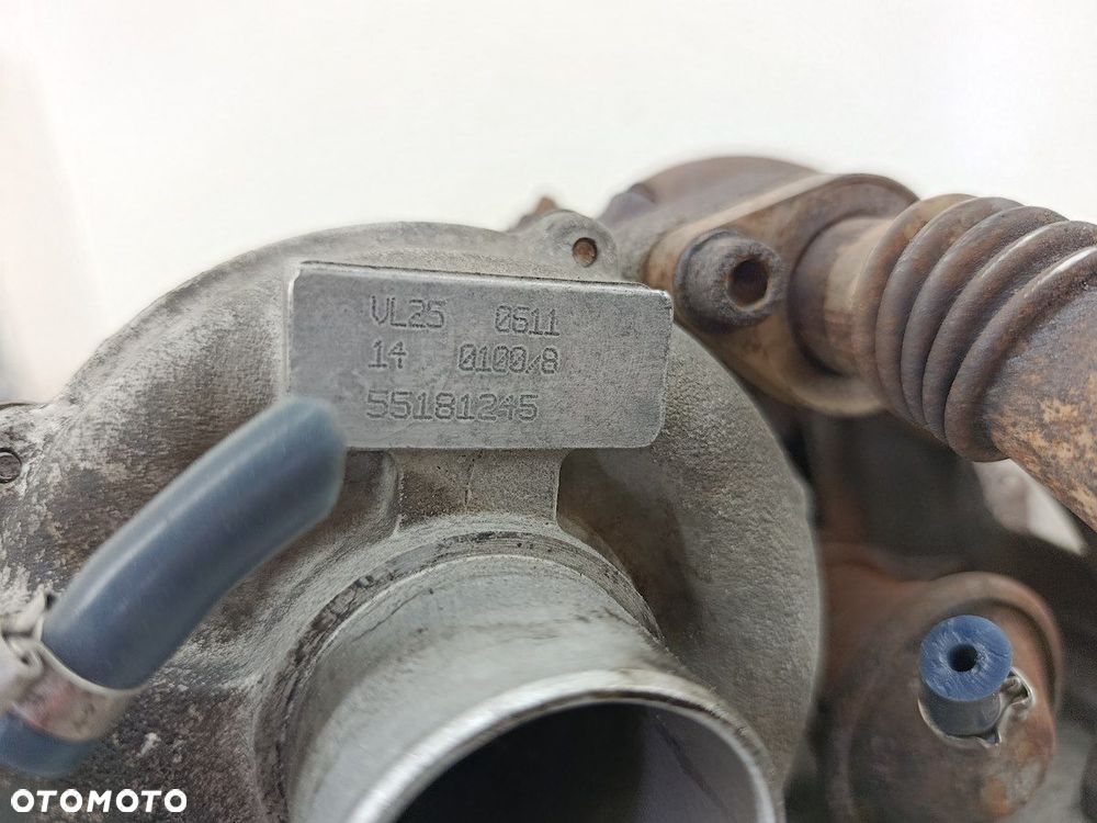 TURBINA Z KOLEKTOREM FIAT DOBLO I FL 55181245 IHI TURBO 1.9 JTD - 10