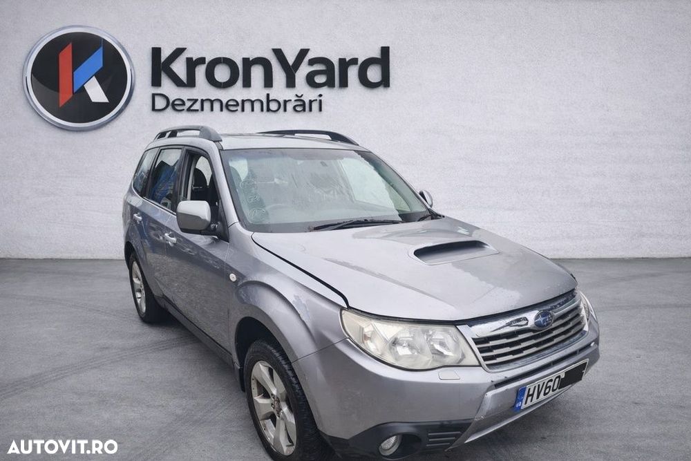 Bara fata Subaru Forester 2007 - 2010 GRI C6Z (847) Diesel model cu spalatoare far - 9