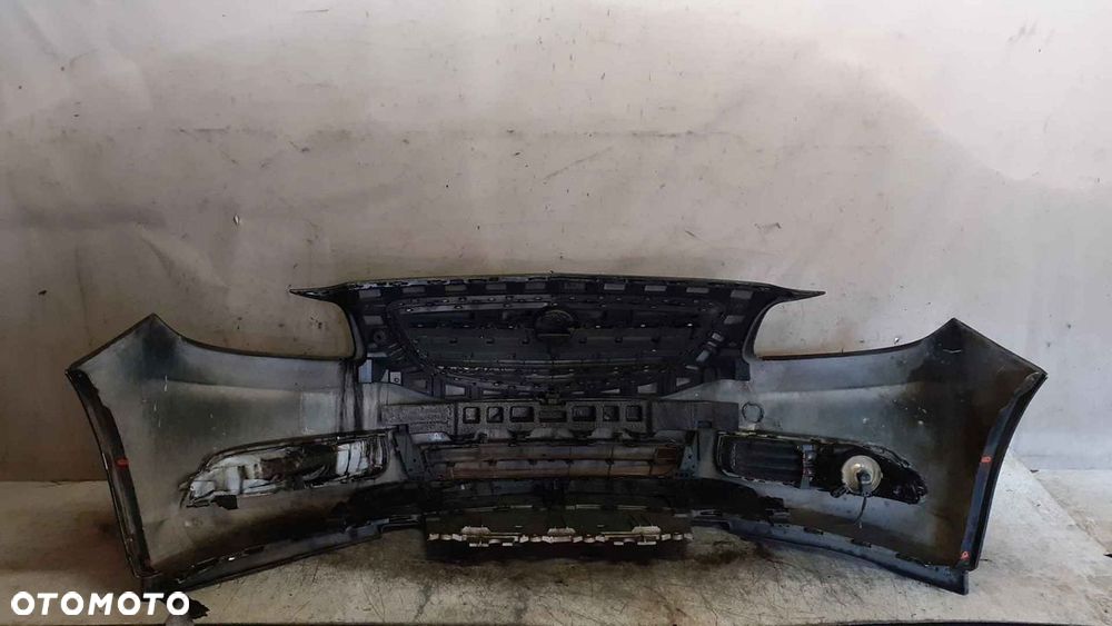 ^ ZDERZAK PRZÓD PRZEDNI OPEL INSIGNIA I 1 A Z20R CZARNY HALOGENY - 6