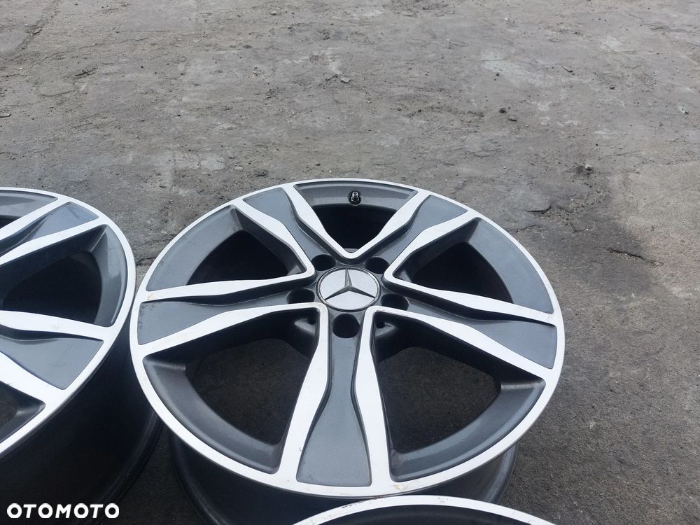 MERCEDES BENZ C KLASSE W205 FELGI ALUMINIOWE R17 7J ET48.5 5X112 OE A2054010800 PROSTE! - 7
