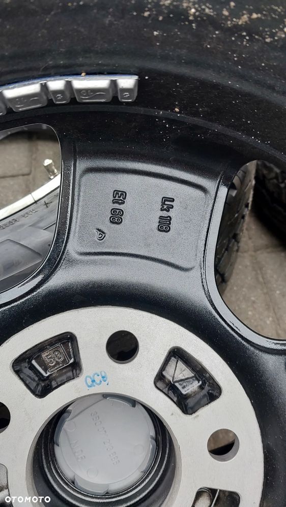 Komplet kol aluminiowych DUCATO BOXER JUMPER 6Jx15 ET68 5x118 215/70r15C - 15