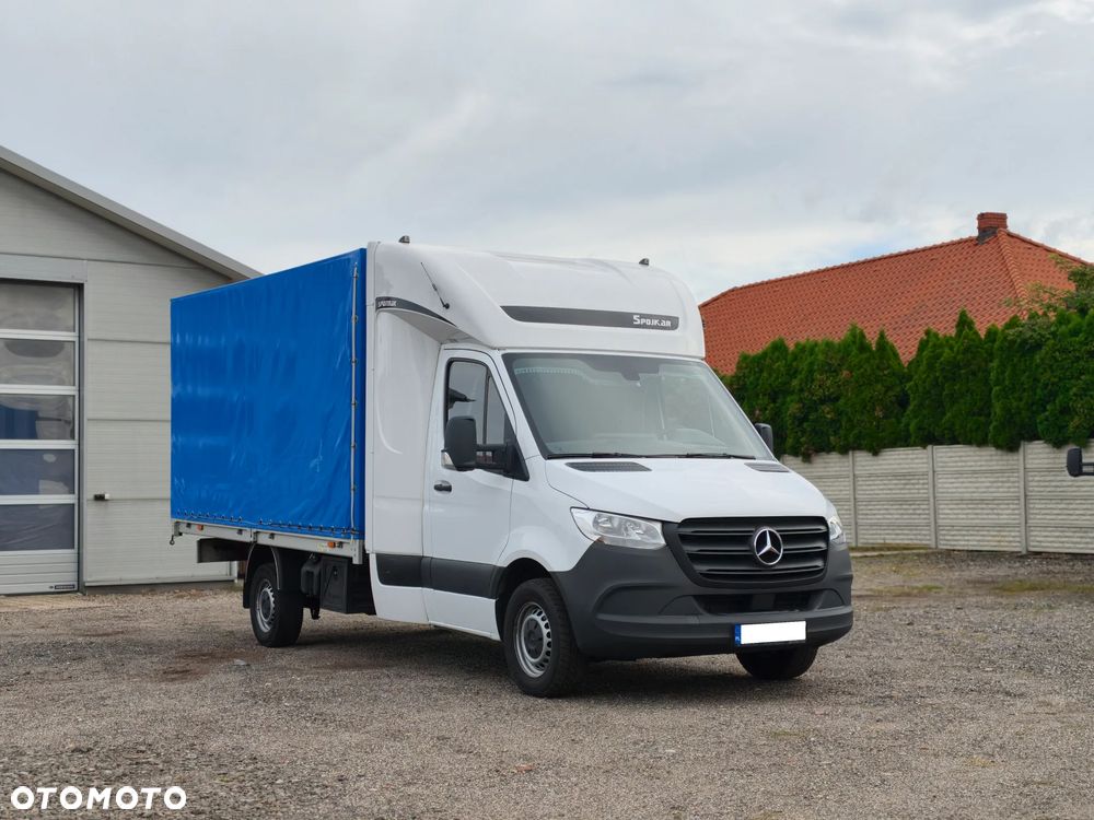 Mercedes-Benz SPRINTER 317 8EP SPOJTRAK TWINCAB GWARANCJA ASO SALON PL BEZWYPADKOWY FV23% REG. WYSOKOŚCI MASTER MOVANO - 2