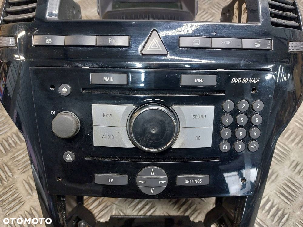 RADIO ODTWARZACZ WYŚWIETLACZ OPEL ZAFIRA B LIFT 13111166 13272816 - 2