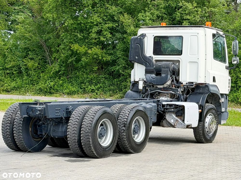 DAF CF 430 * RAMA DO ZABUDOWY 5,50 m * STAN BDB / 6x4 - 4