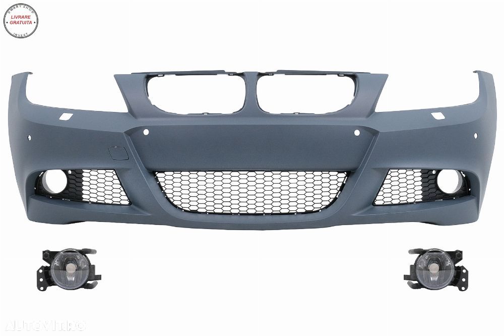 Bara Fata BMW Seria 3 E90 Sedan E91 Touring LCI (2008-2011) M-Technik Design- livrare gratuita - 1