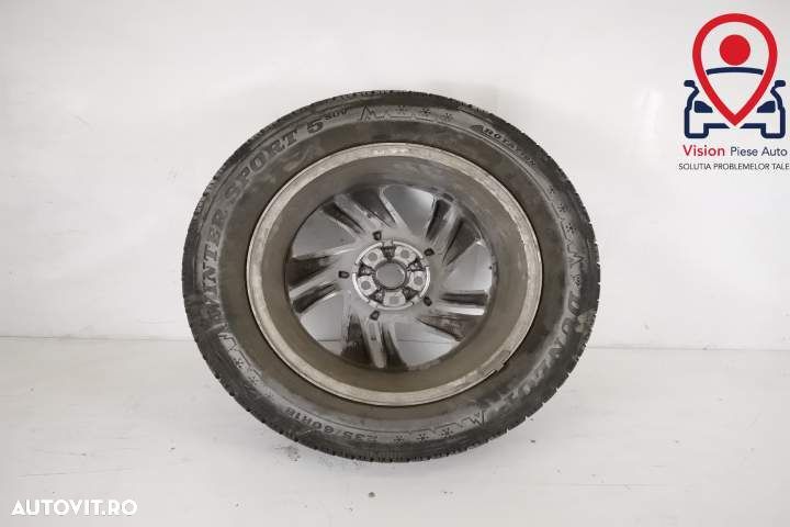 Janta Originala In Stare Buna 8J R18 ET 45 Cu Anvelopa Dunlop Land Rov - 4