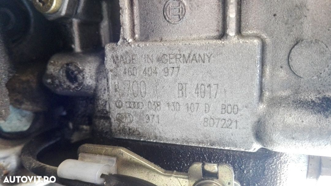 Motor Volkswagen Golf 4 1.9 TDI AGR + pompa injectie + injector din 2000 - 3