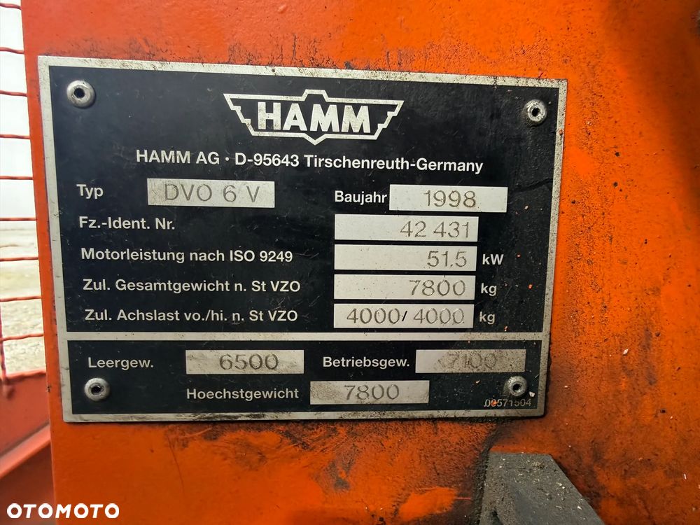 Hamm DVO 6 V - 2