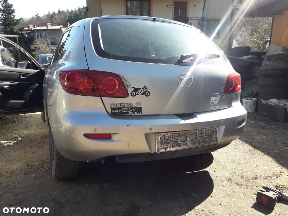 Mazda 3 BK 03-09 Klapa tylna szyba tylna pas belka  w kolor 22V Spojler - 2