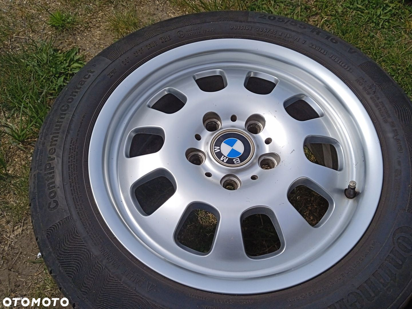 FELGi aluminiowe 5x120 BMW 1 2 3 E36 E46 Z3 7x16 et47 opony letnie 205/55 - 6