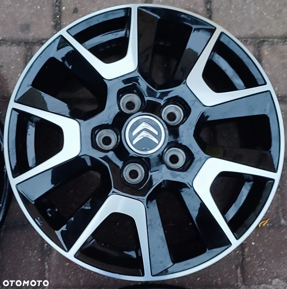 Felgi Aluminiowe Oryg. Citroen Jumper Peugeot Boxer Fiat Ducato 16 Cali 5x118 Et68 Ø71,1mm Idealne - 6