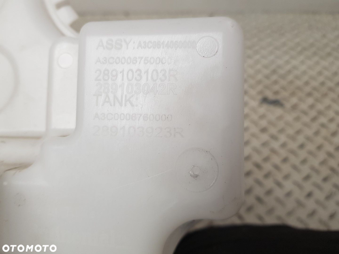 ORYGINALNY ZBIORNICZEK SPRYSKIWACZY RENAULT CLIO V 5 19-25 289103103r - 3