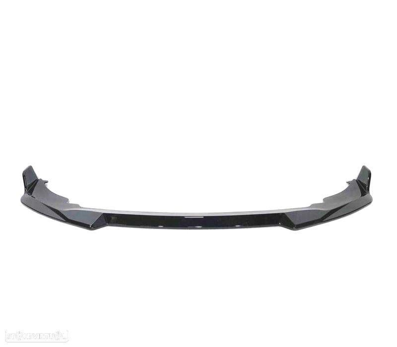 SPOILER LIP FRONTAL BMW F44 LOOK M PERFORMANCE PRETO BRILHANTE - 2