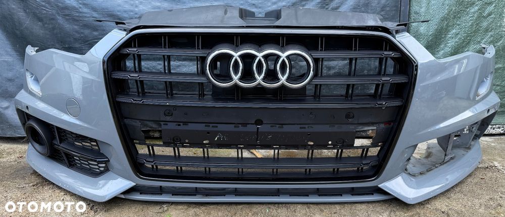 ZDERZAK PRZÓD PRZEDNI ATRAPA AUDI A6 C7 4G0 LIFT COMPETITION BLACK XEN 4PDC 4G0807437AB 4G0853651BP NARDO GREY
