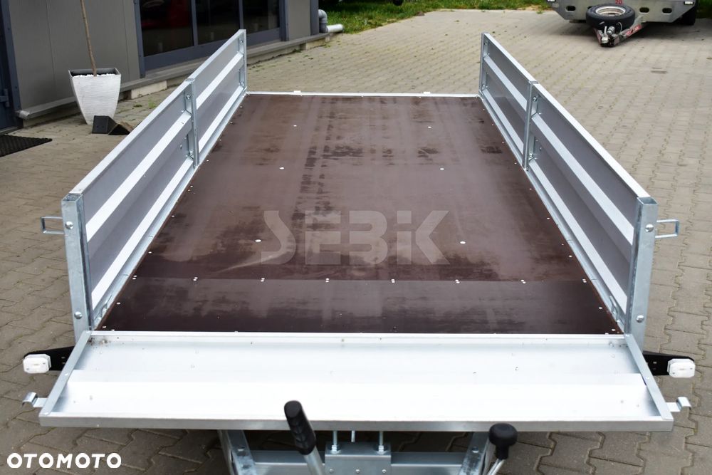 Wiola Mocna przyczepa lekka hamowana SILEZIA KOMFORT MAX 302 x 152 cm. DMC. 750 kg. DOSTAWA!! - 5