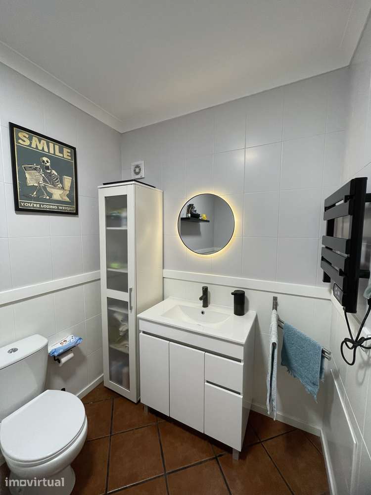 Apartamento T1+2 com terraço, varanda, sótão aproveitado em Salvaterra - Grande imagem: 3/13