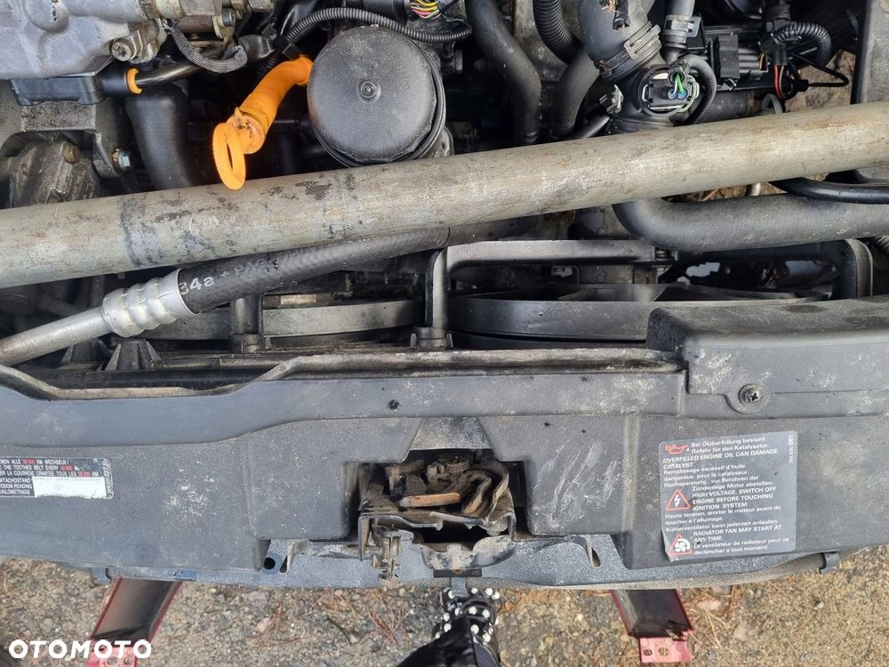 VOLKSWAGEN BORA 98-06 r. 1,6 B PAS PRZEDNI KOMPLET CHŁODNIC WENTYLATOR EU + - 3