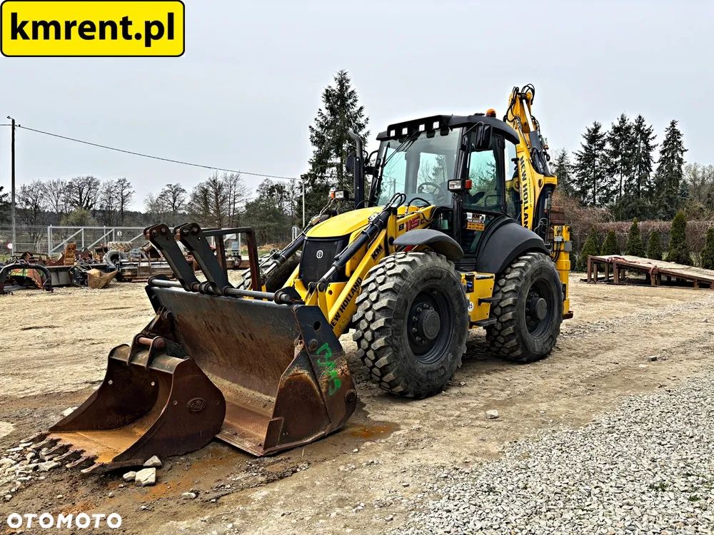 New Holland B 115 C KOPARKO-ŁADOWARKA 2017r. MTH: 3610 | jcb 3cx 4CX 5CX CAT 444 434 CASE 695 590 komatsu 97 - 16