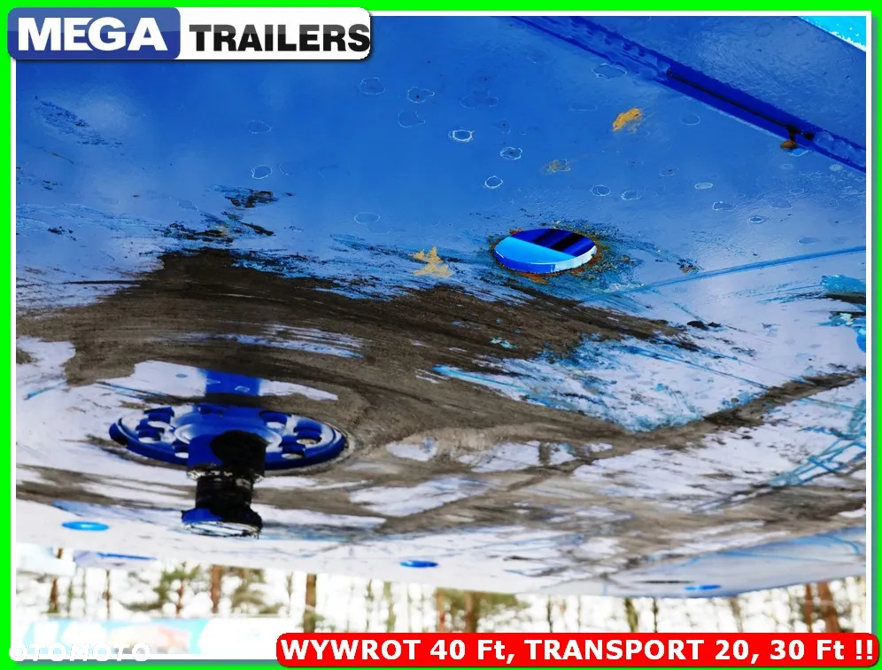 Mega 65 m³ wywrotka na kontener 40 Ft / do 44,0 T DMC zestawu !!! - 36