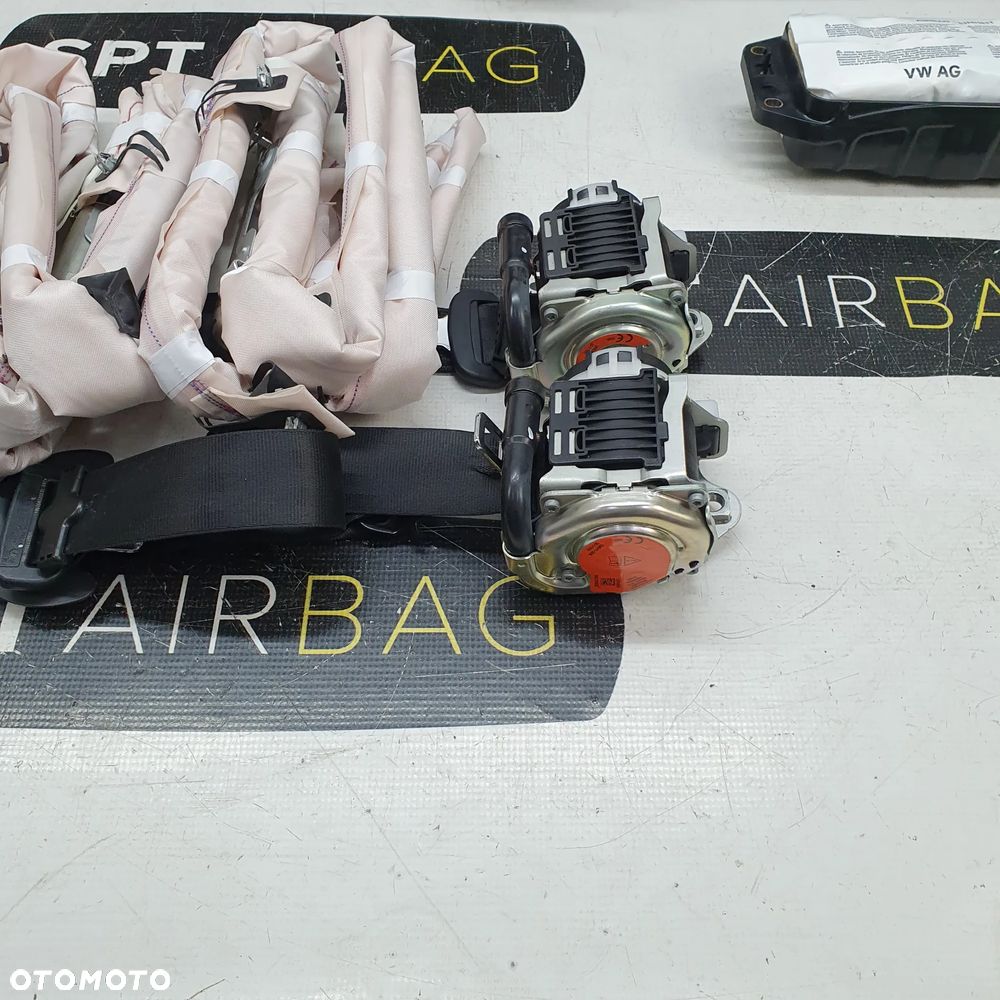 AUDI A6 C8 S6 4K RS6 DESKA ROZDZIELCZA KONSOLA KOKPIT PULPIT PODUSZKI AIRBAG AIR BAG PASY KURTYNY KIT SET - 10