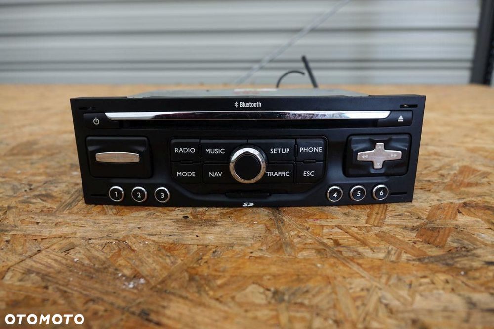 RADIO RADIOODTWARZACZ CITROEN C4 GRAND PICASSO 96661986XT - 2