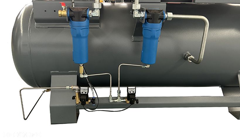 Kompresor śrubowy 1500 l/min 11 KW Falownik Osuszacz Filtry Kupczyk - 13