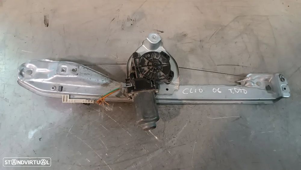 ELEVADOR DE VIDRO RENAULT CLIO III 06-12 . TRAS DIREITO - 1