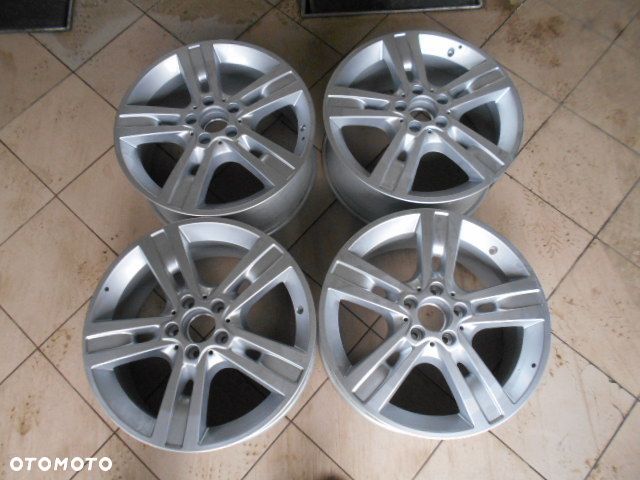 Felgi nowe aluminiowe felgi  8jx18 orginał mercedes ml gl et60 +dekielki - 1