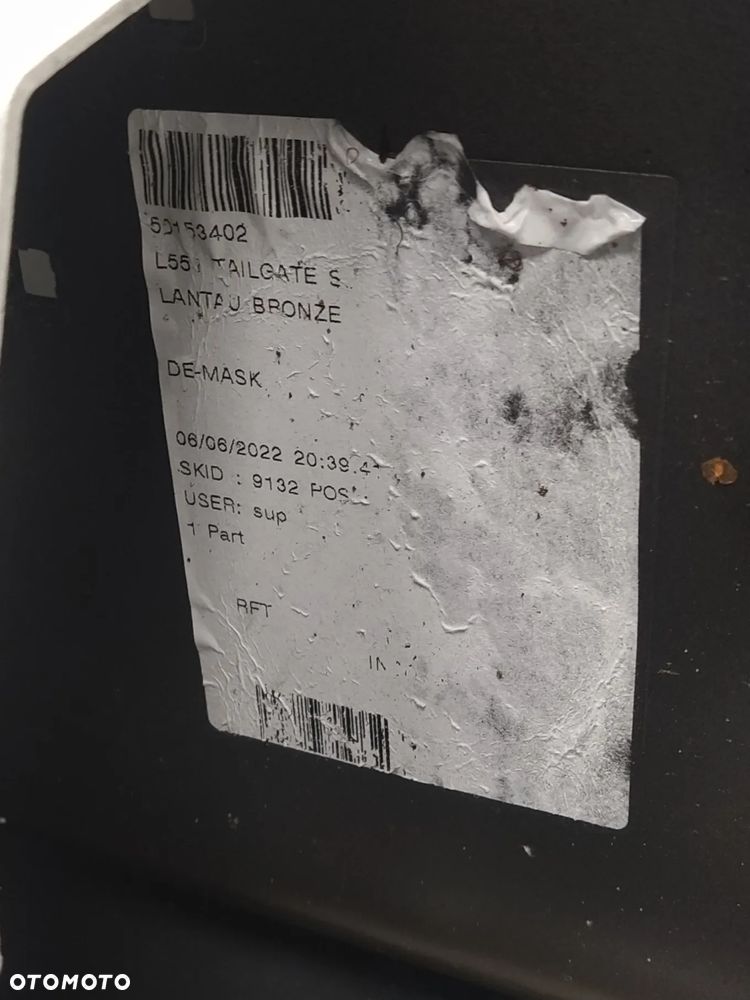 RANGE ROVER EVOQUE L551 19- KLAPA BAGAŻNIKA TYŁ TYLNA ORYGINAŁ - 30