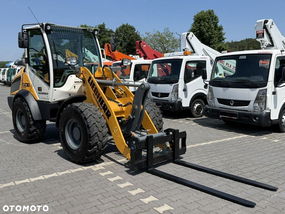 Liebherr L 506 Compact Łyżka + Widły Super Stan Jak Nowa UNIKAT (2sztk.) - 3
