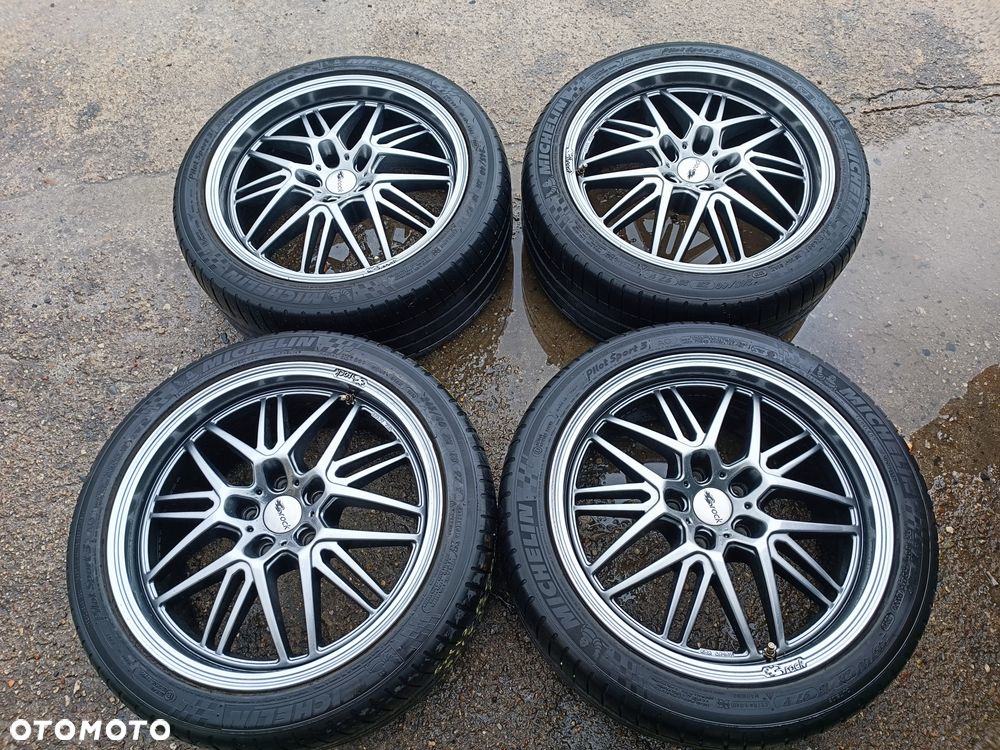 5x112 Alufelgi Felgi Aluminiowe Koła letnie lato 18 SKODA SUPERB OCTAVIA II 2 III 3 IV 4 YETI SEAT EXEO LEON TOLEDO ALTEA XL ALHAMBRA VW PASSAT B5 B6 B7 GOLF 5 6 7  CADDY JETTA TOURAN SHARAN AUDI A4 B5 B6 B7 B8 B9 A6 C5 C6 A3 8P 8V MERCEDES BMW Legnica ALU-RAD 225/40 - 1